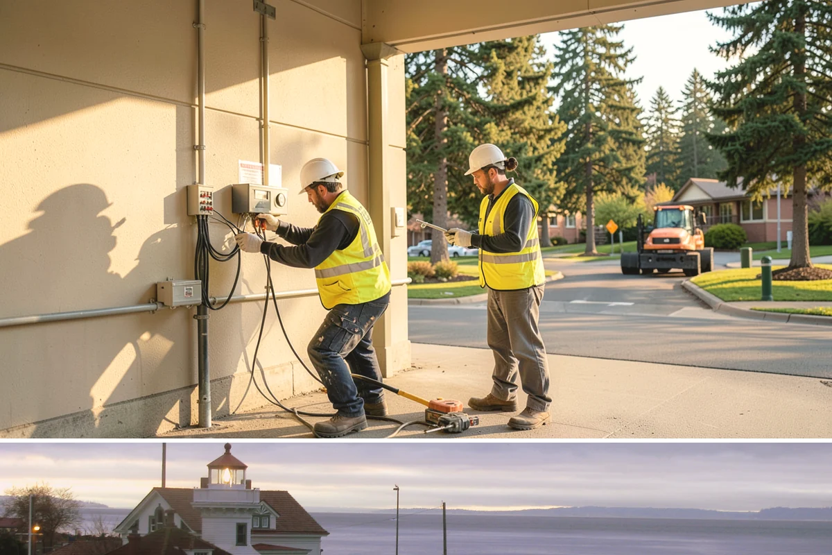 Fascia Replacement in Mukilteo, Snohomish County, WA - Replacement is best scheduled during dry summer weather to keep the structure protected during work.