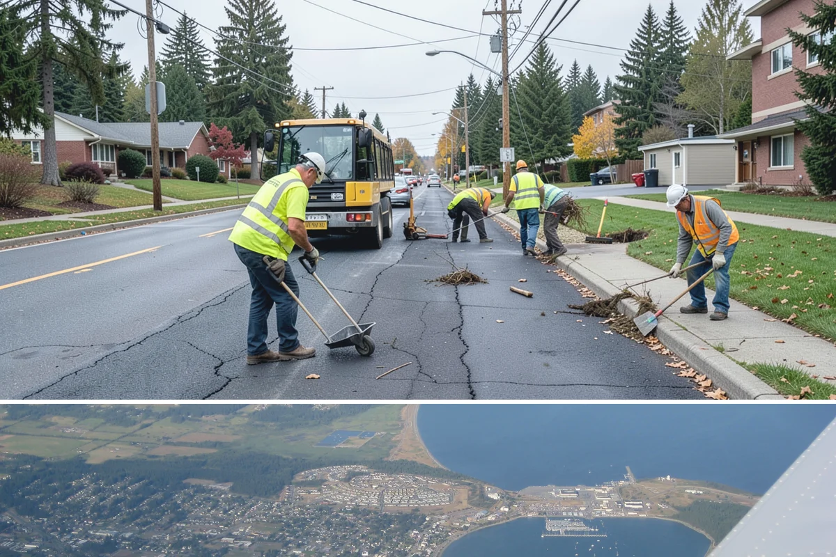 Fascia Replacement in Oak Harbor, Island County, WA - Replacement is best scheduled during dry summer weather to keep the structure protected during work.