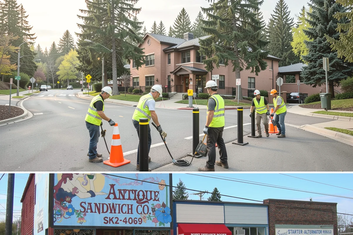 Fascia Replacement in Ruston, Pierce County, WA - Replacement is best scheduled during dry summer weather to keep the structure protected during work.