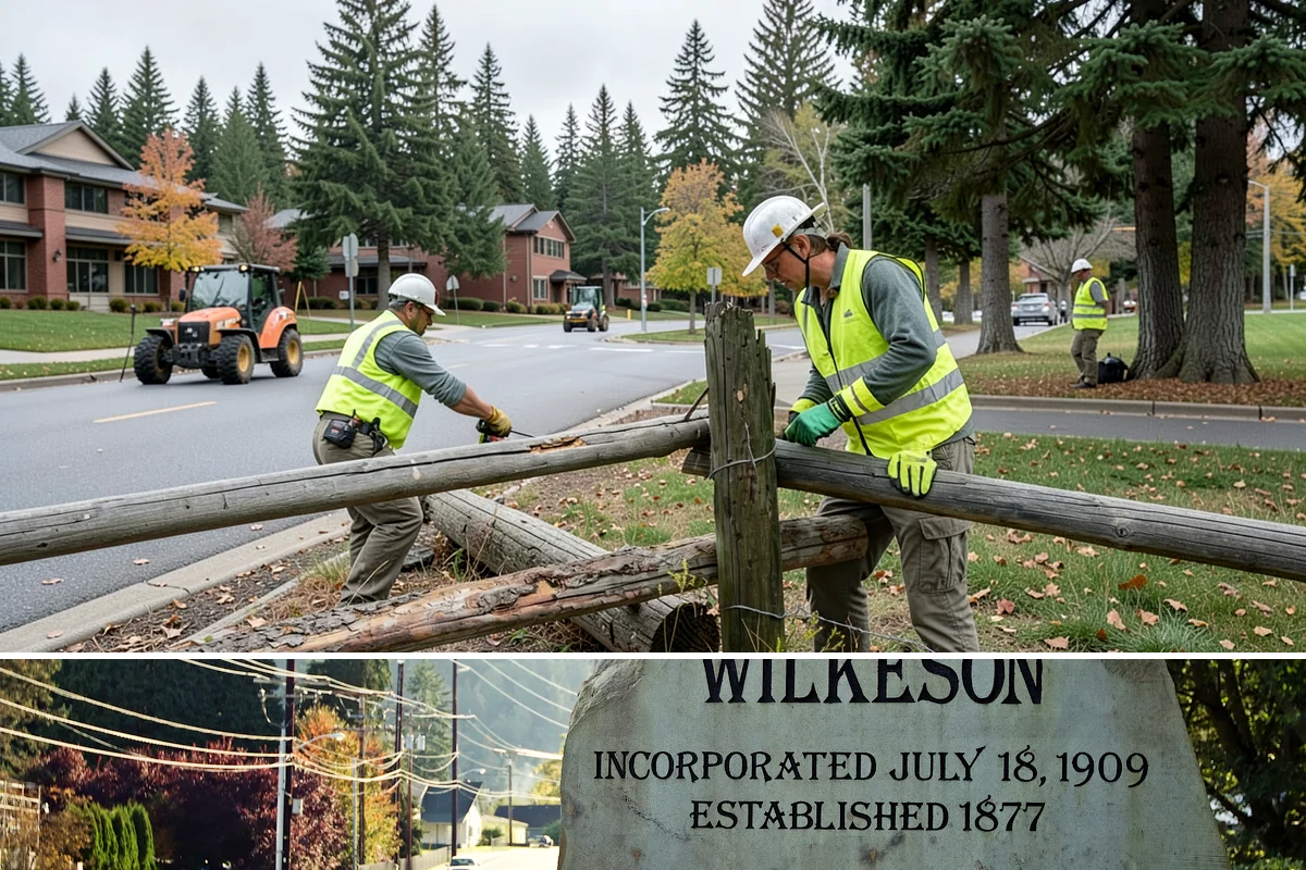 Fascia Replacement in Wilkeson, Pierce County, WA - Replacement is best scheduled during dry summer weather to keep the structure protected during work.