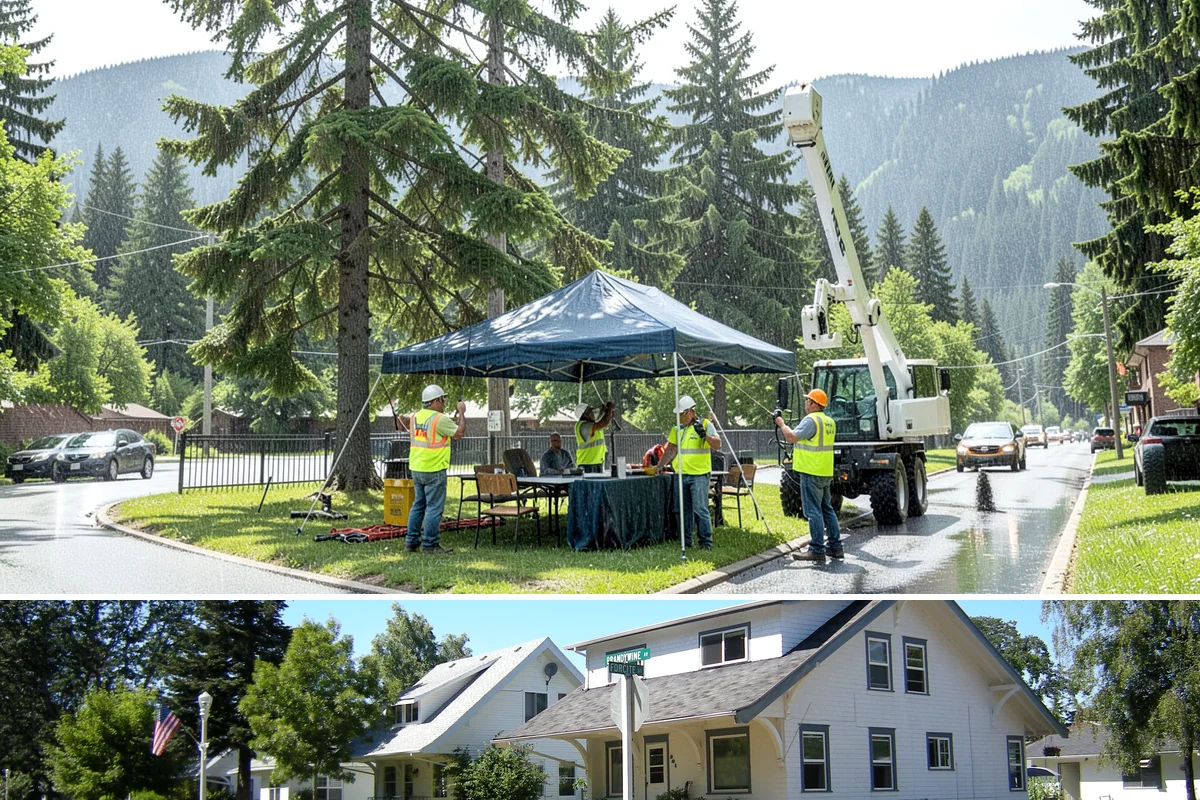 Fence Line Maintenance in DuPont, Pierce County, WA - Fence line work is most effective in late spring and again in early fall to control the heaviest growth flushes and prepare...