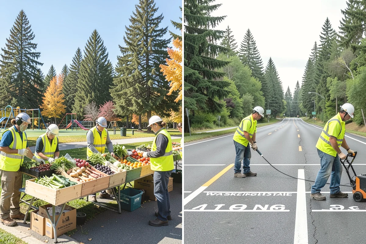 Fence Line Maintenance in Duvall, King County, WA - Walk the fence line to log length, gates, and damage points