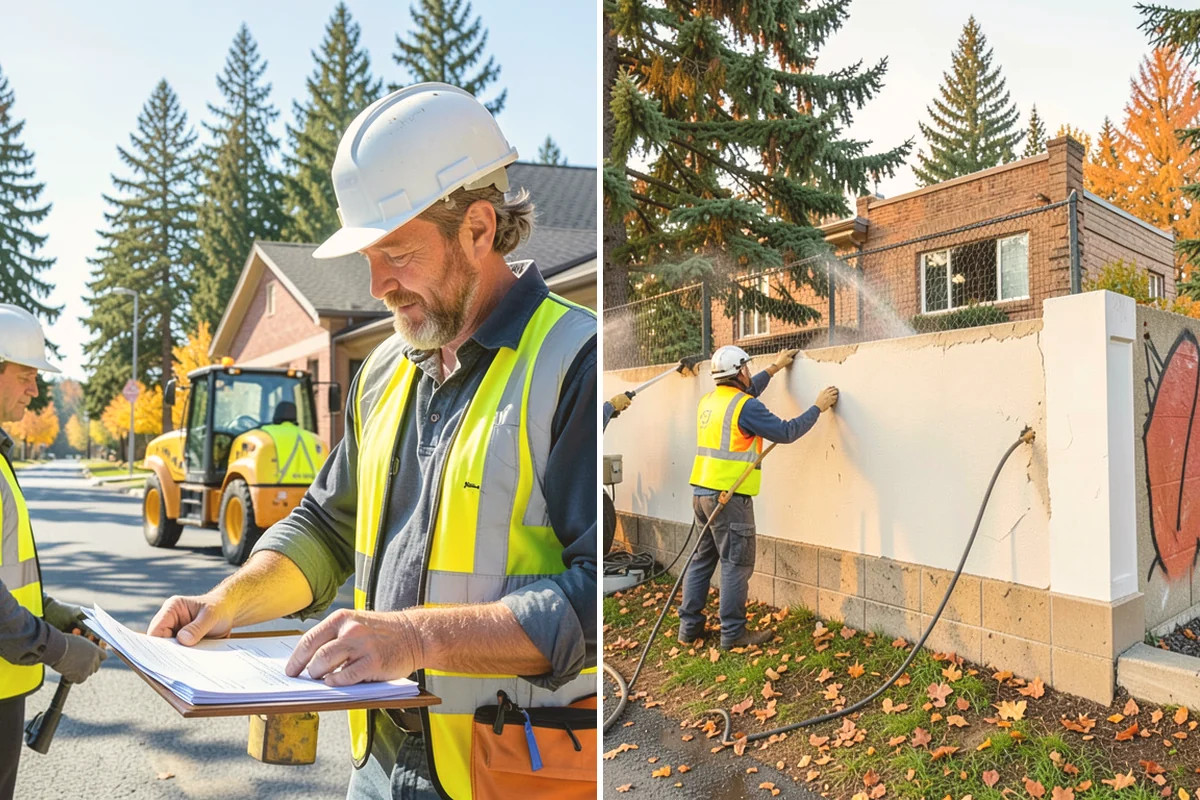 Fence Line Maintenance in Kirkland, King County, WA - Walk the fence line to log length, gates, and damage points