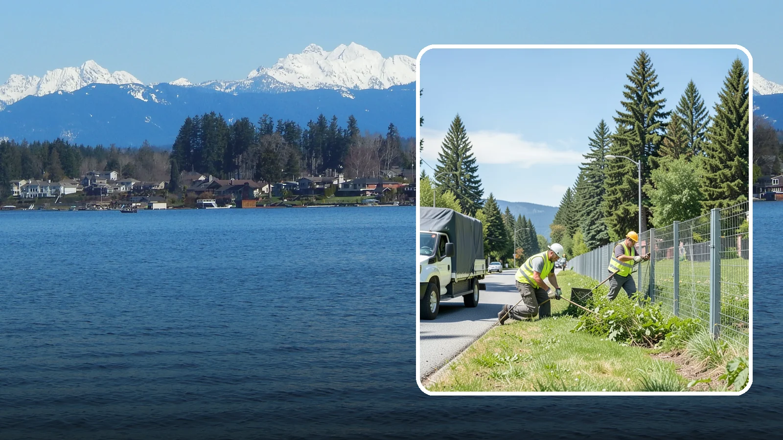Fence Line Maintenance in Lake Stevens, Snohomish County, WA - Fence line clearing that keeps municipal boundary and right-of-way fencing accessible, functional, and free of vegetative load.