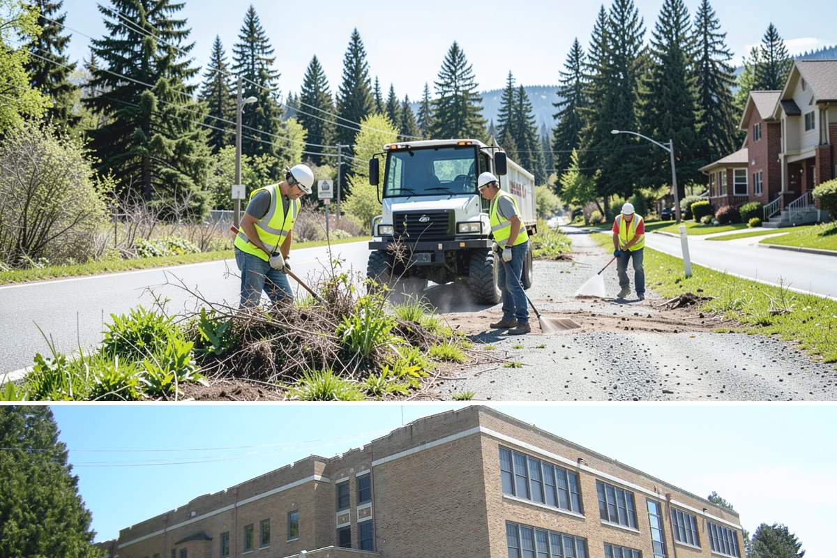 Fence Line Maintenance in Maple Valley, King County, WA - Fence line work is most effective in late spring and again in early fall to control the heaviest growth flushes and prepare...