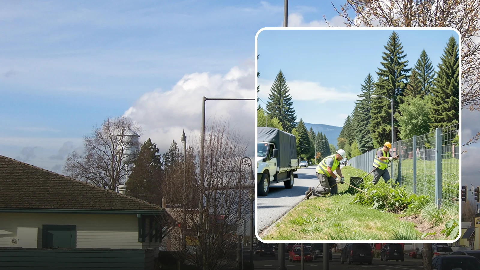 Fence Line Maintenance in Marysville, Snohomish County, WA - Fence line clearing that keeps municipal boundary and right-of-way fencing accessible, functional, and free of vegetative load.