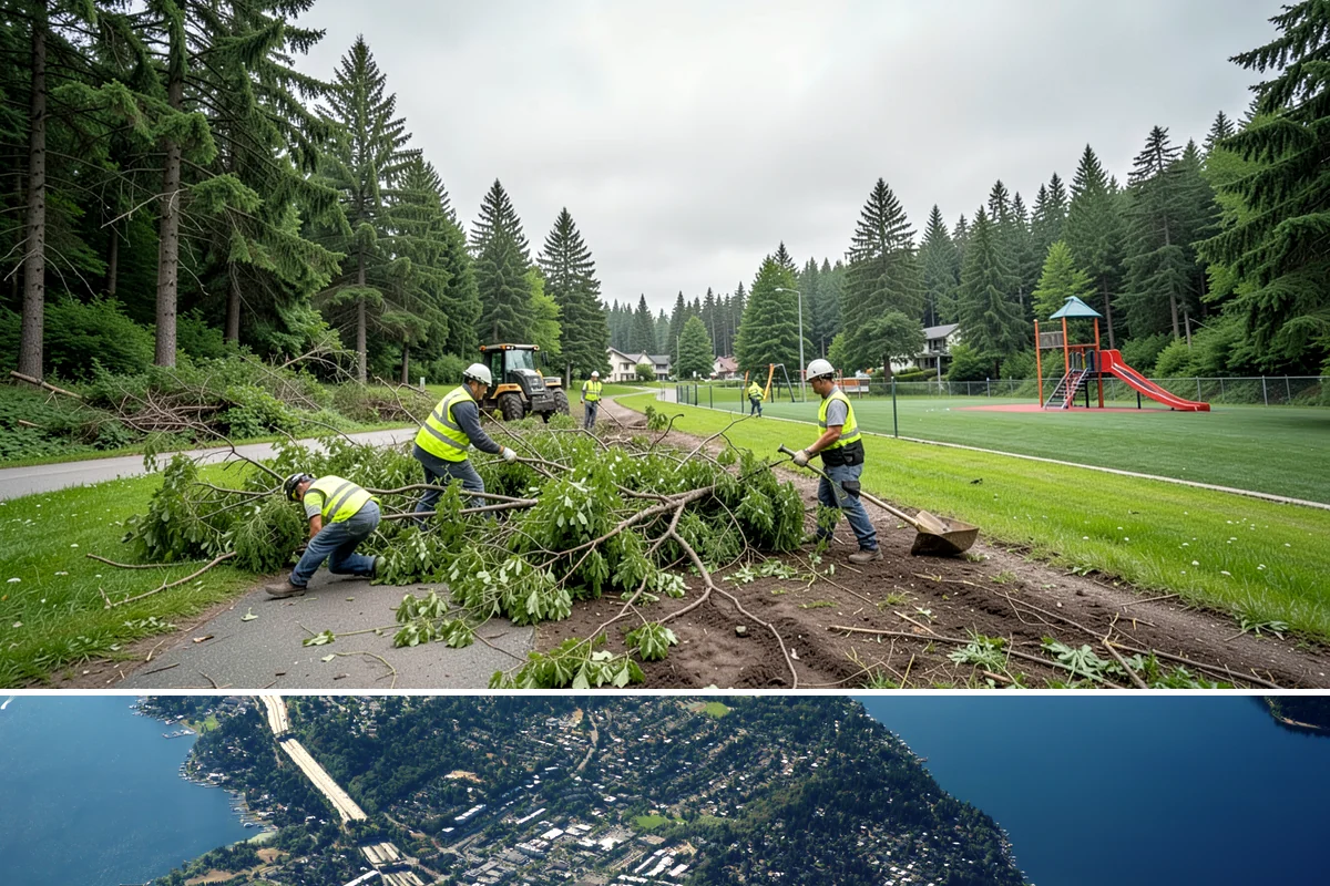 Fence Line Maintenance in Mercer Island, King County, WA - Fence line work is most effective in late spring and again in early fall to control the heaviest growth flushes and prepare...