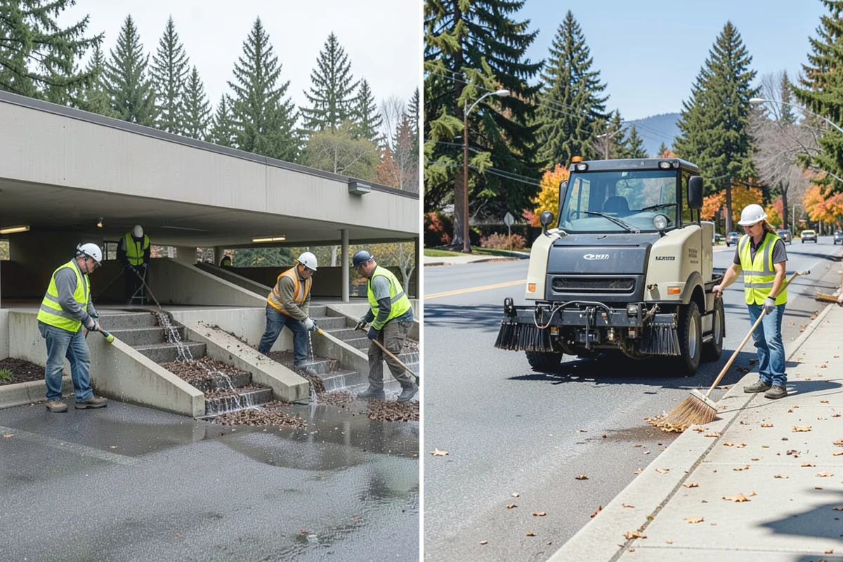 Fence Line Maintenance in Roy, Pierce County, WA - Walk the fence line to log length, gates, and damage points