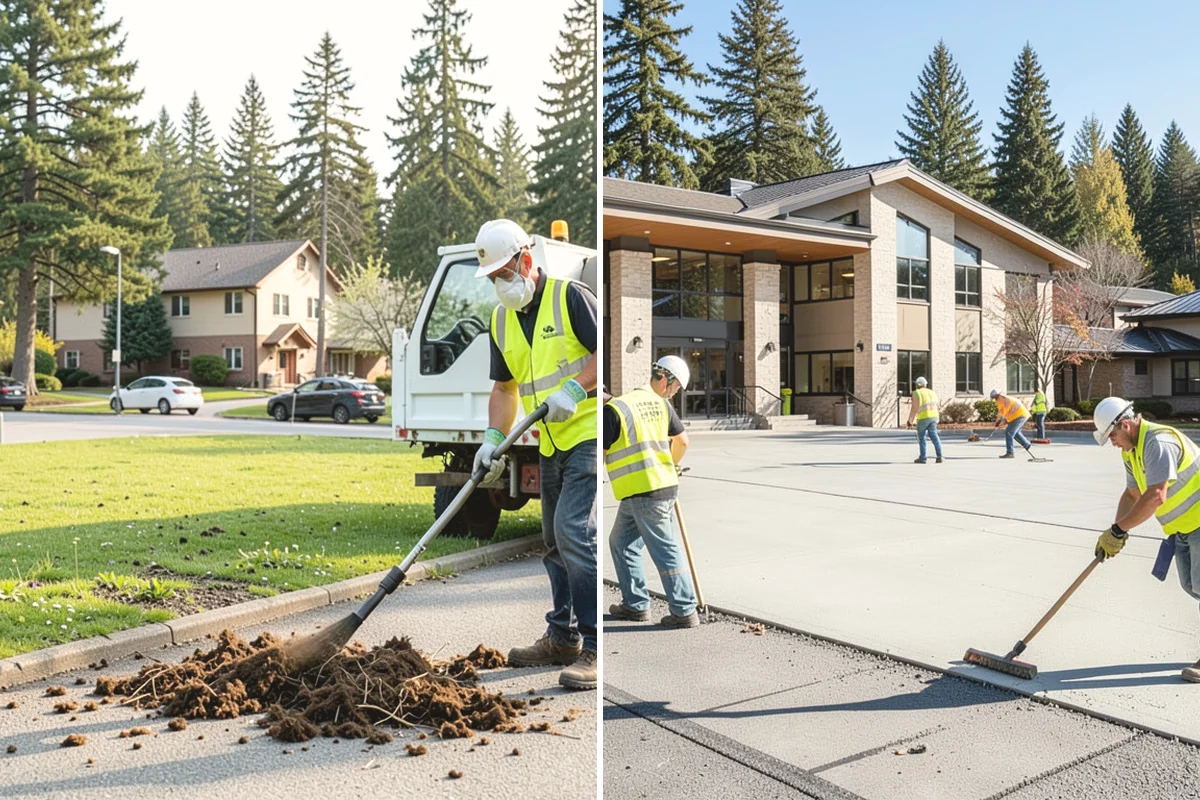 Fence Line Maintenance in Ruston, Pierce County, WA - Walk the fence line to log length, gates, and damage points