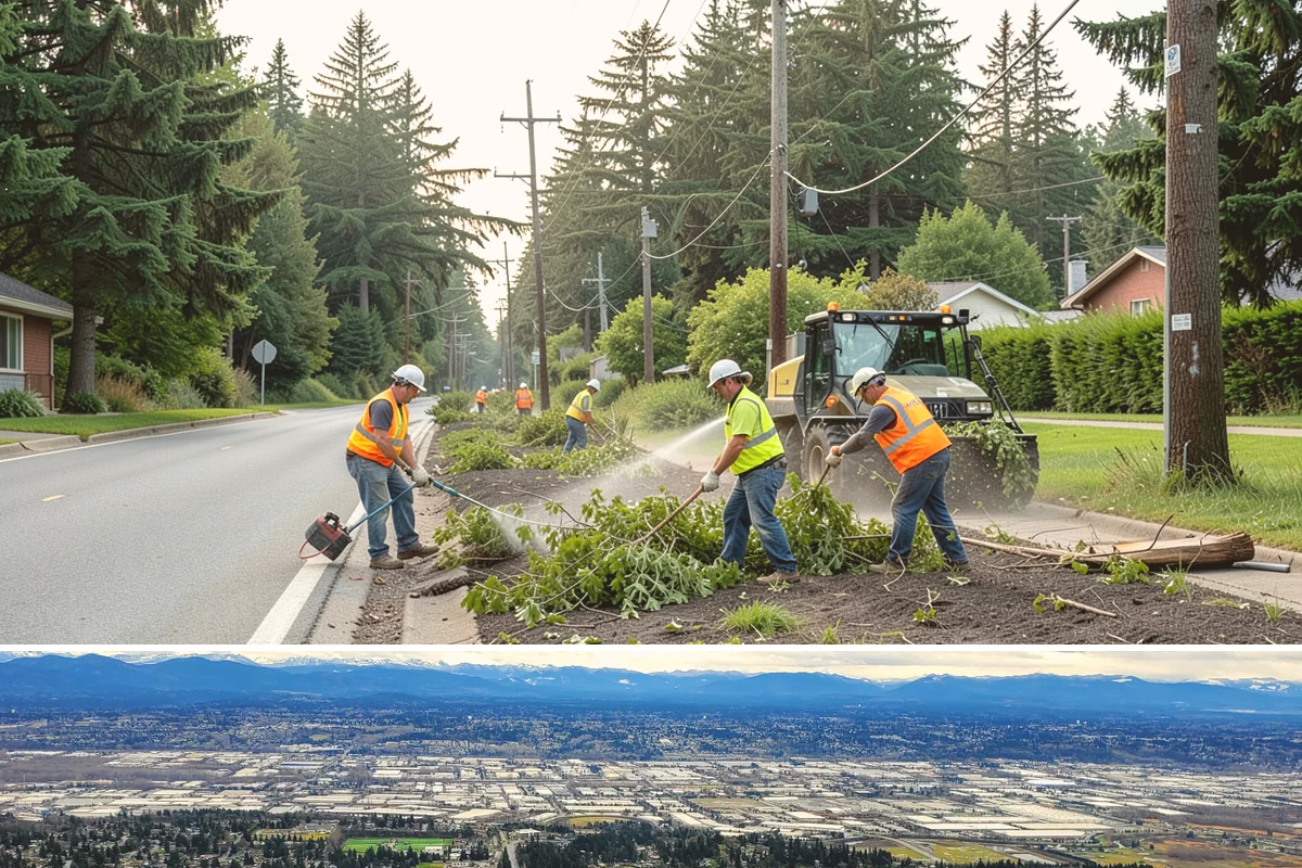 Fence Line Maintenance in SeaTac, King County, WA - Fence line work is most effective in late spring and again in early fall to control the heaviest growth flushes and prepare...
