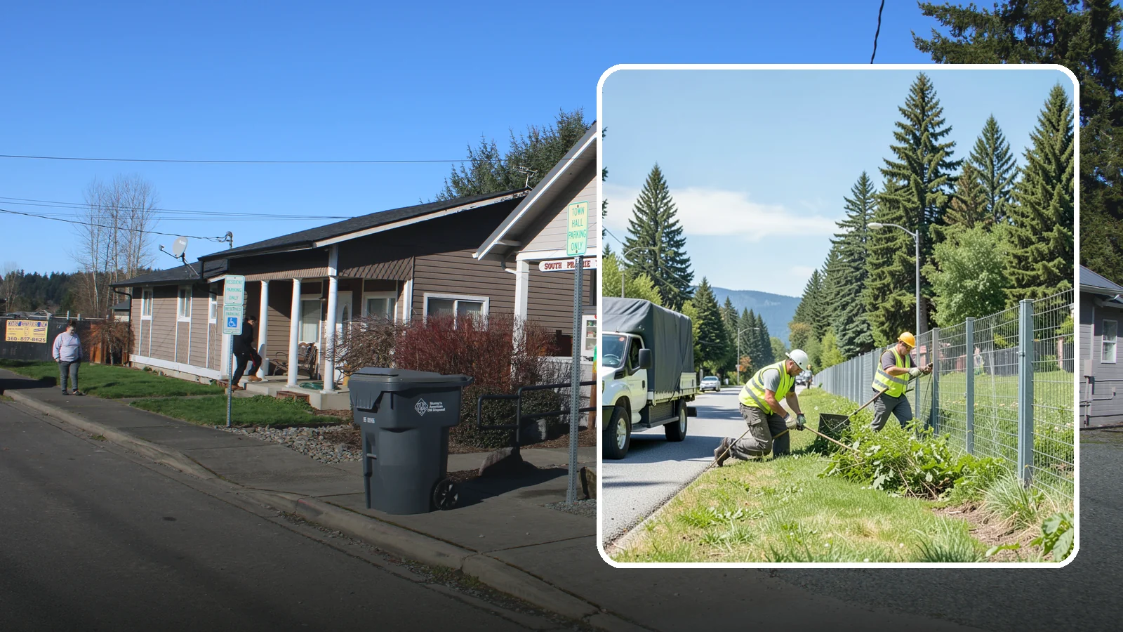 Fence Line Maintenance in South Prairie, Pierce County, WA - Fence line clearing that keeps municipal boundary and right-of-way fencing accessible, functional, and free of vegetative load.