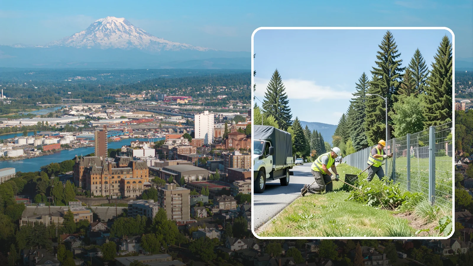 Fence Line Maintenance in Tacoma, Pierce County, WA - Fence line clearing that keeps municipal boundary and right-of-way fencing accessible, functional, and free of vegetative load.