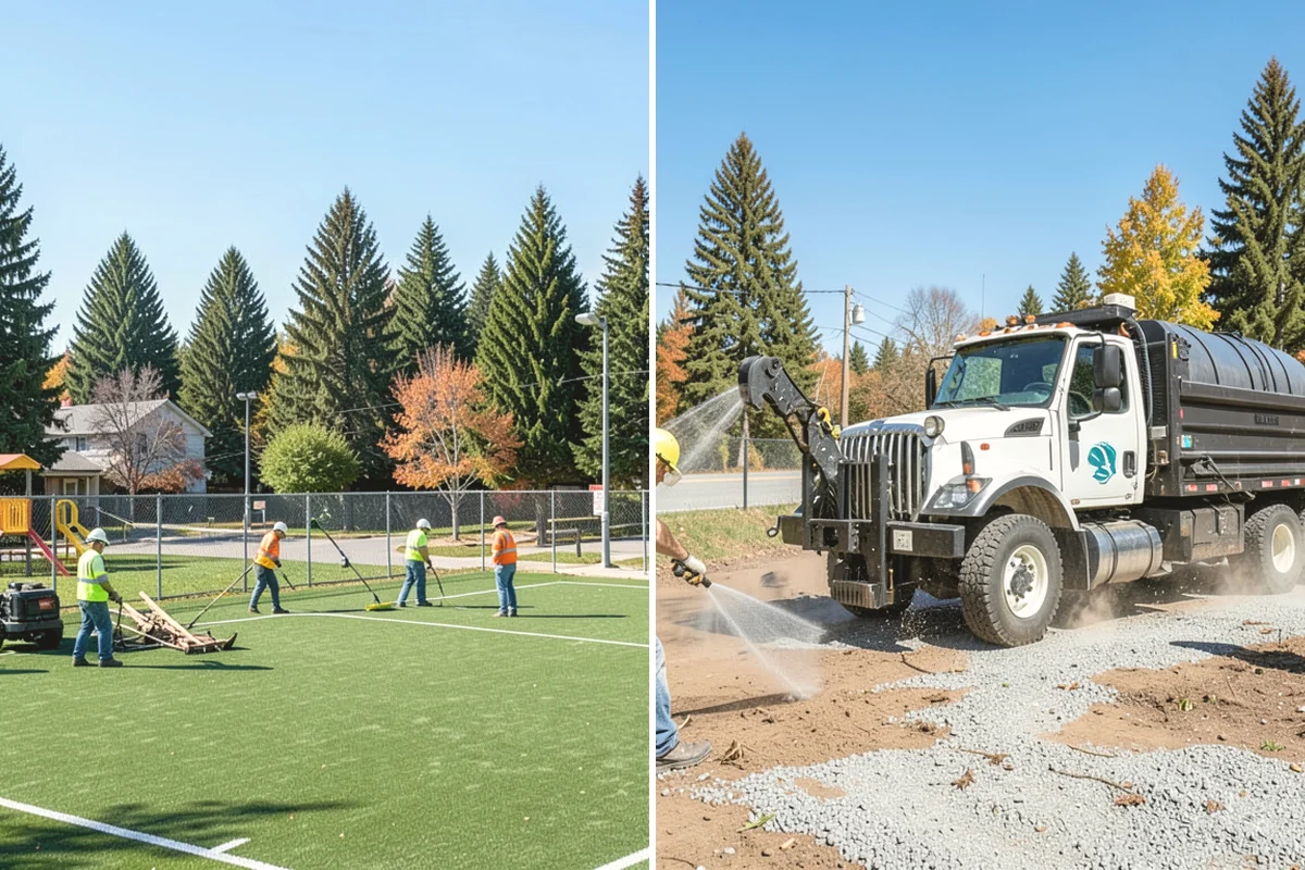 Fence Line Maintenance in Tacoma, Pierce County, WA - Walk the fence line to log length, gates, and damage points