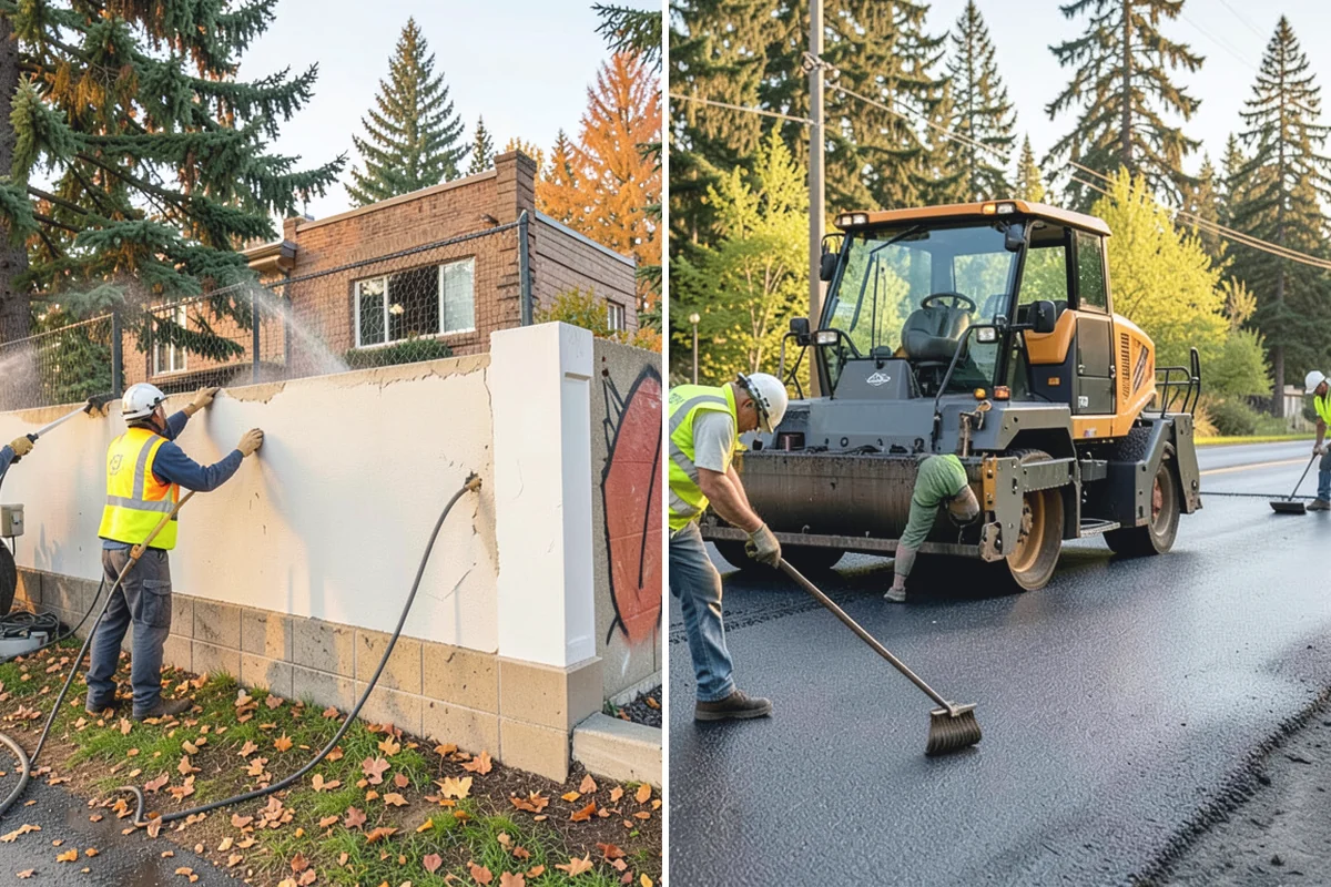 Fence Line Maintenance in Woodinville, King County, WA - Walk the fence line to log length, gates, and damage points