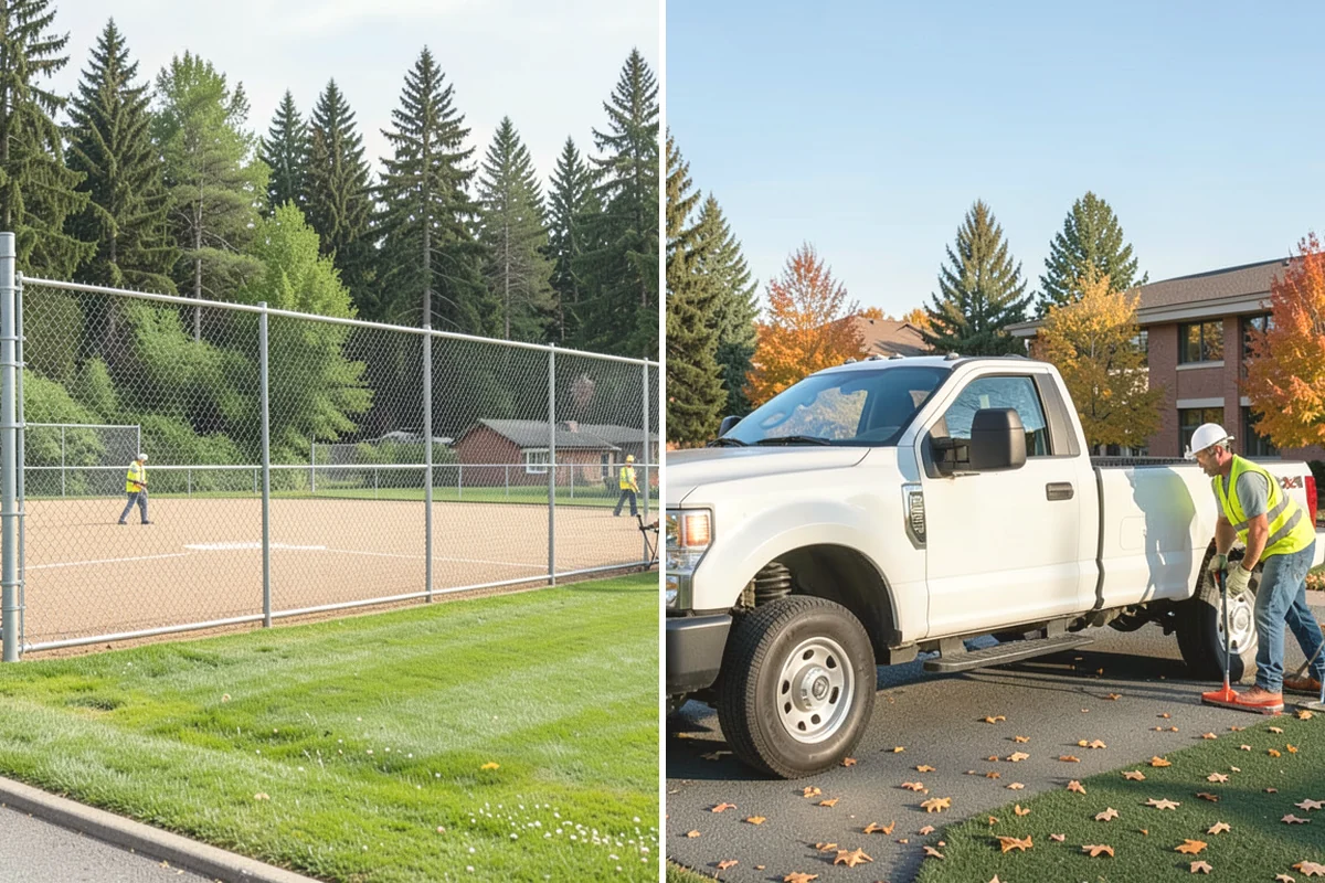 Fence Repairs in Anacortes, Skagit County, WA - Inspect the damage and identify materials and failure cause