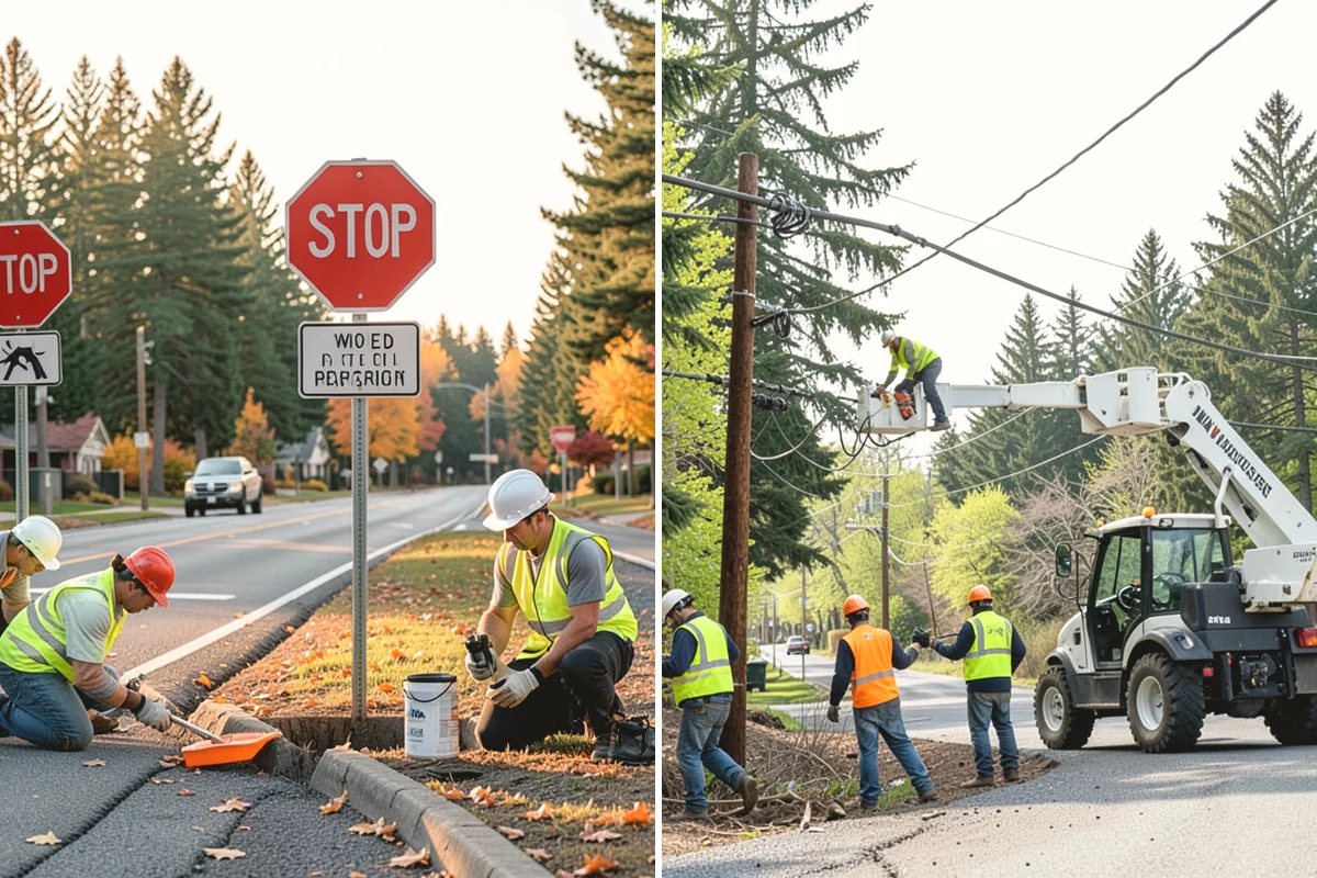 Fence Repairs in Black Diamond, King County, WA - Inspect the damage and identify materials and failure cause