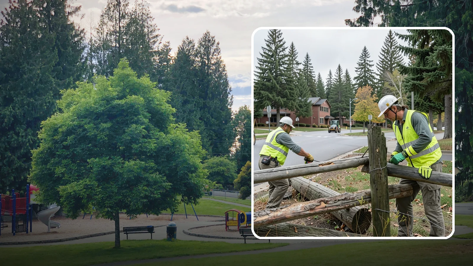 Fence Repairs in Bonney Lake, Pierce County, WA - Repair damaged public fencing to restore security, safety, and appearance across your facilities.