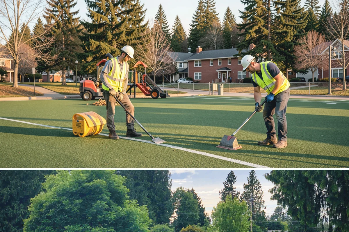 Fence Repairs in Bonney Lake, Pierce County, WA - Fence repairs are handled year-round, with responsive scheduling for storm and vehicle damage whenever it occurs.