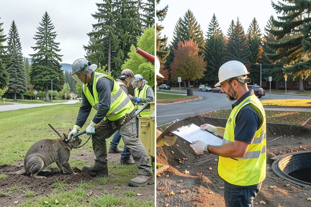 Fence Repairs in Darrington, Snohomish County, WA - Inspect the damage and identify materials and failure cause