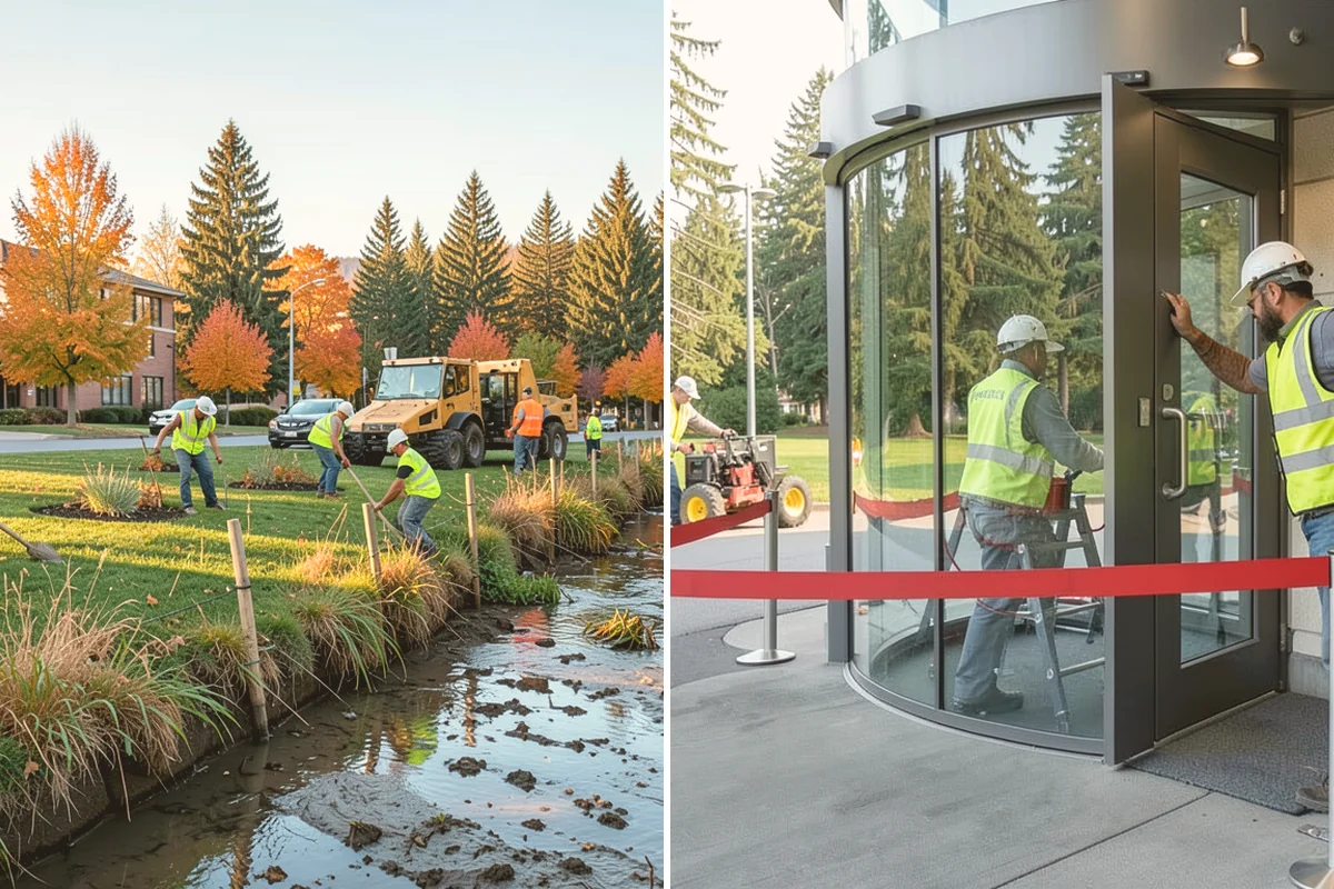 Fence Repairs in Kirkland, King County, WA - Inspect the damage and identify materials and failure cause