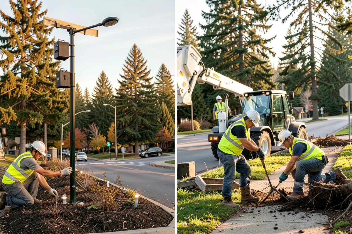 Fence Repairs in Maple Valley, King County, WA - Inspect the damage and identify materials and failure cause