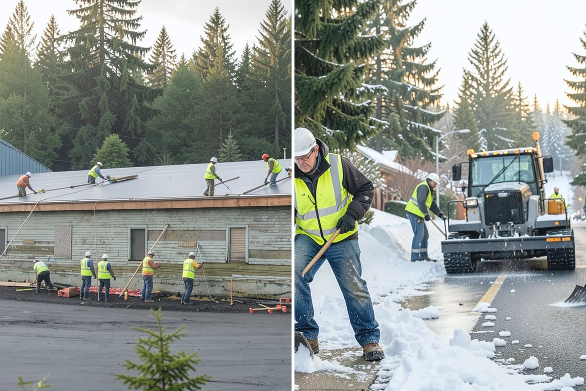 Fence Repairs in Medina, King County, WA - Inspect the damage and identify materials and failure cause