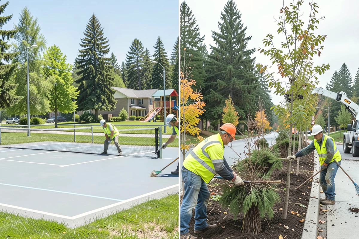 Fence Repairs in Mercer Island, King County, WA - Inspect the damage and identify materials and failure cause