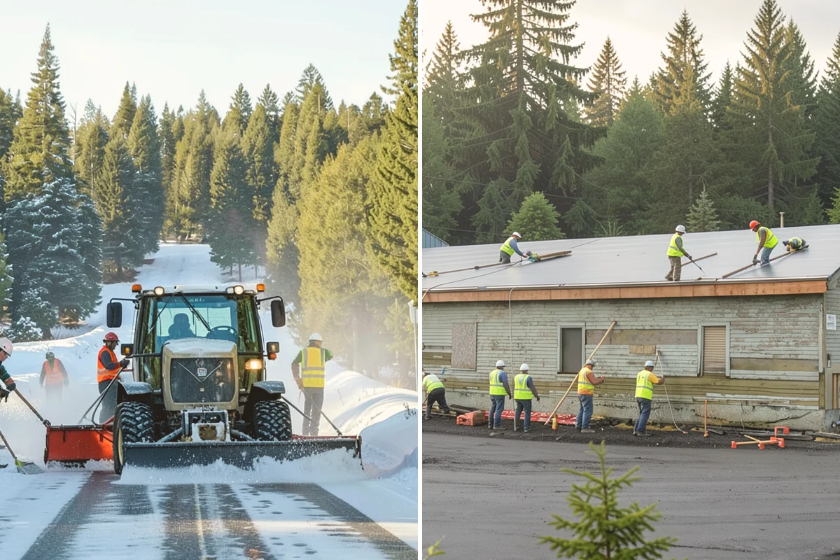 Fence Repairs in Newcastle, King County, WA - Inspect the damage and identify materials and failure cause
