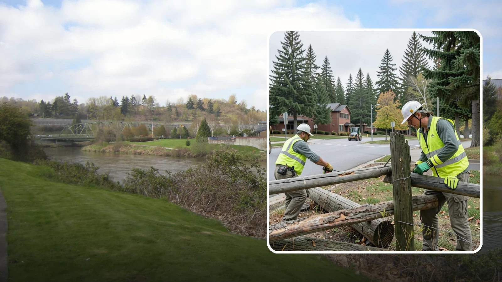 Fence Repairs in Tukwila, King County, WA - Repair damaged public fencing to restore security, safety, and appearance across your facilities.