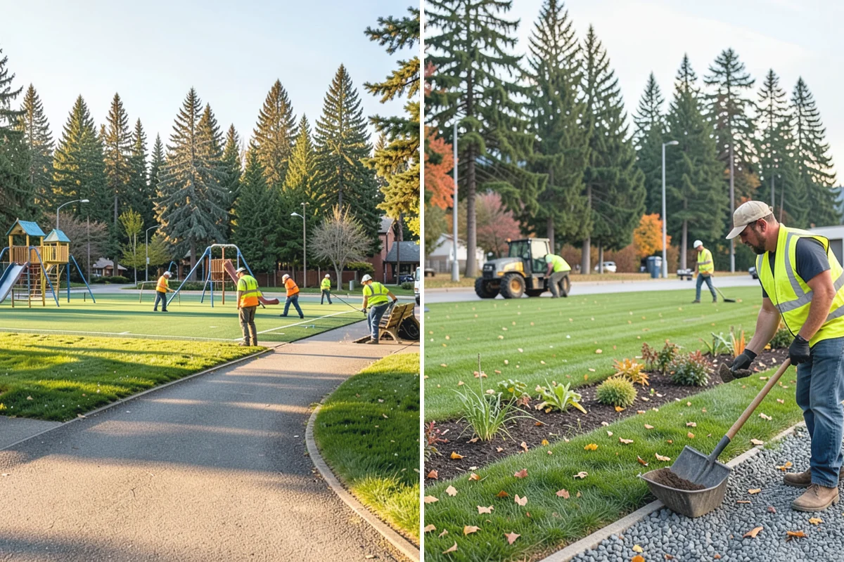 Fence Repairs in Woodinville, King County, WA - Inspect the damage and identify materials and failure cause