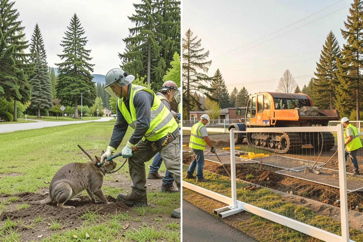 Field Laser Grading in Brier, Snohomish County, WA - Topographic survey of the existing field surface