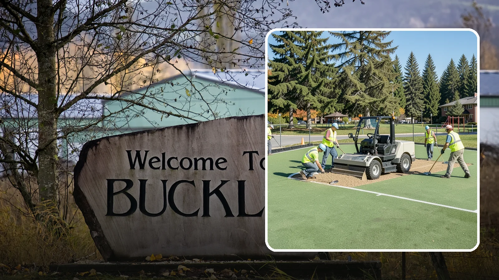 Field Laser Grading in Buckley, Pierce County, WA - Precision laser grading that reestablishes engineered slopes for positive drainage and level play.