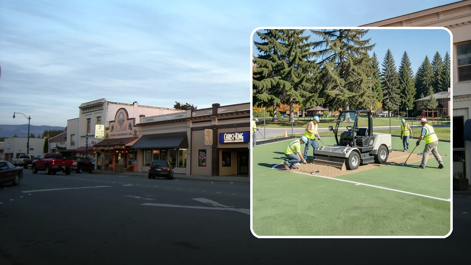 Field Laser Grading in Burlington, Skagit County, WA - Precision laser grading that reestablishes engineered slopes for positive drainage and level play.