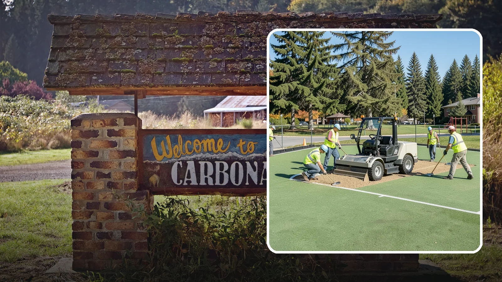 Field Laser Grading in Carbonado, Pierce County, WA - Precision laser grading that reestablishes engineered slopes for positive drainage and level play.