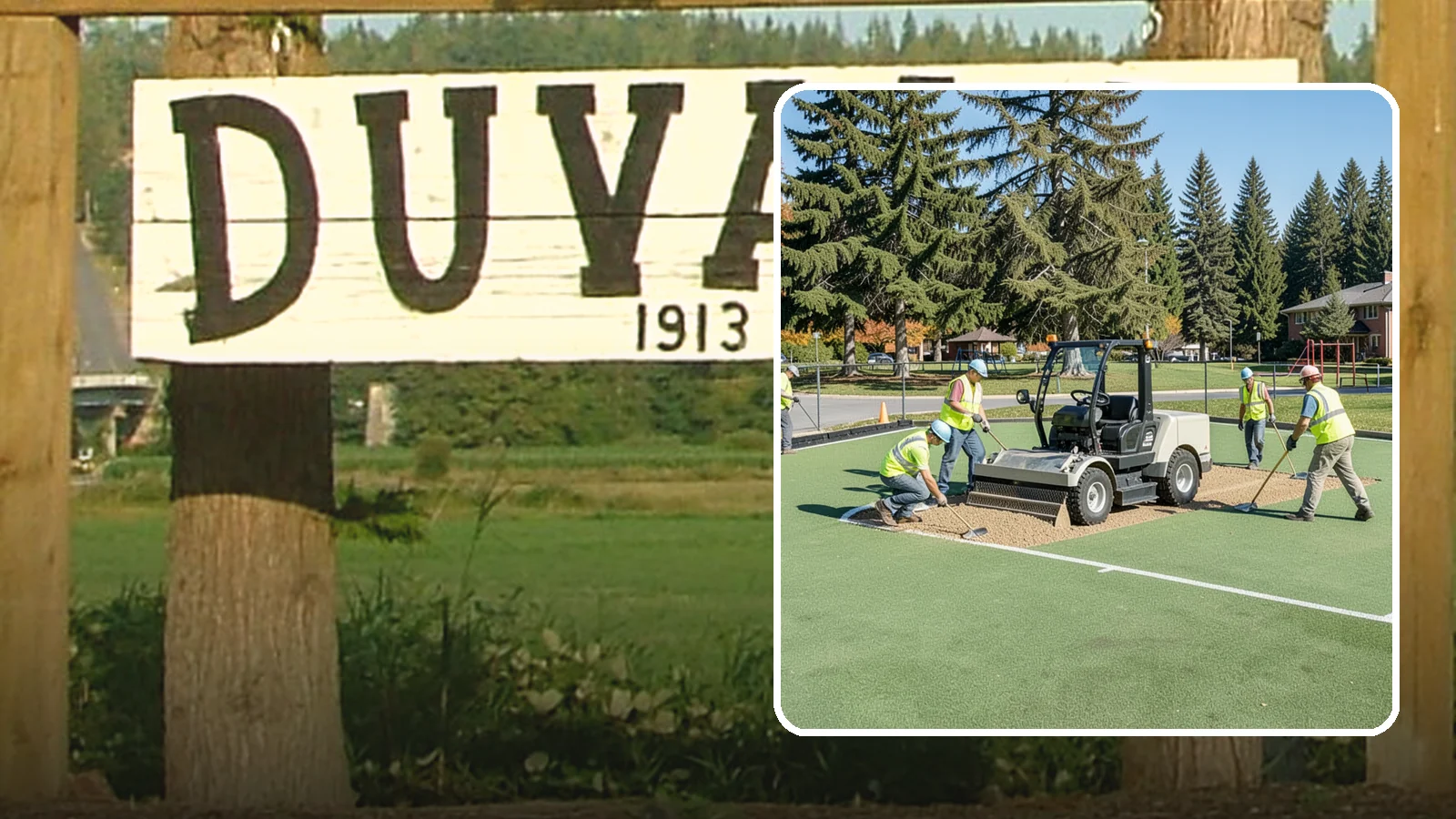Field Laser Grading in Duvall, King County, WA - Precision laser grading that reestablishes engineered slopes for positive drainage and level play.