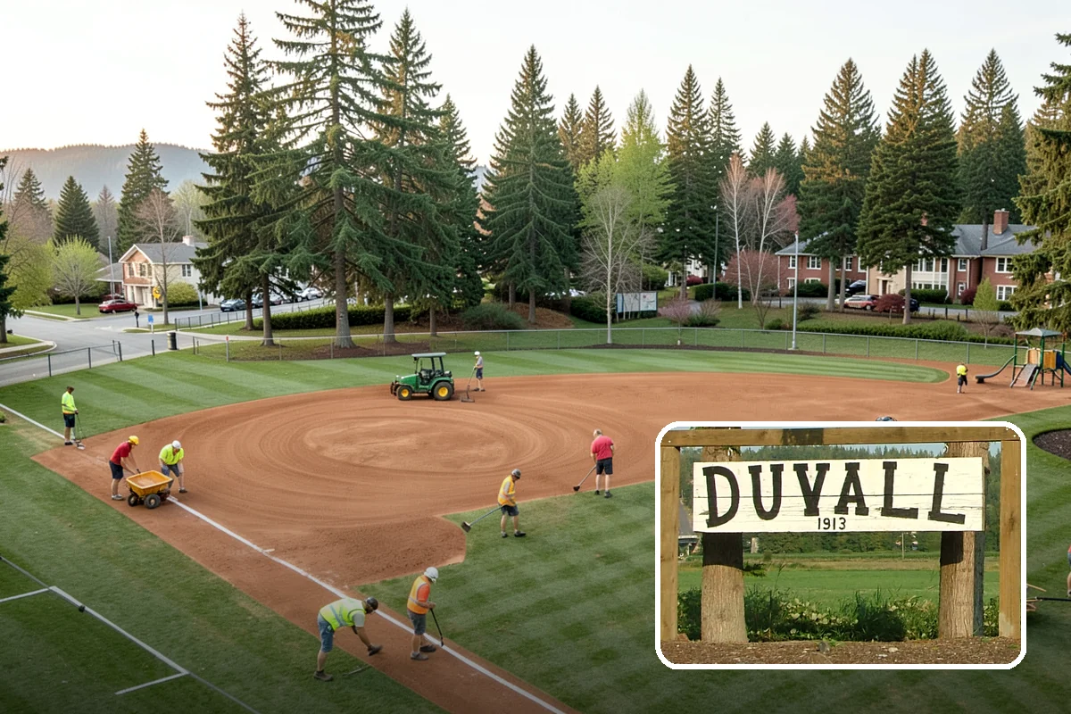 Field Laser Grading in Duvall, King County, WA - Delivers verifiable positive drainage that shortens field downtime after rain