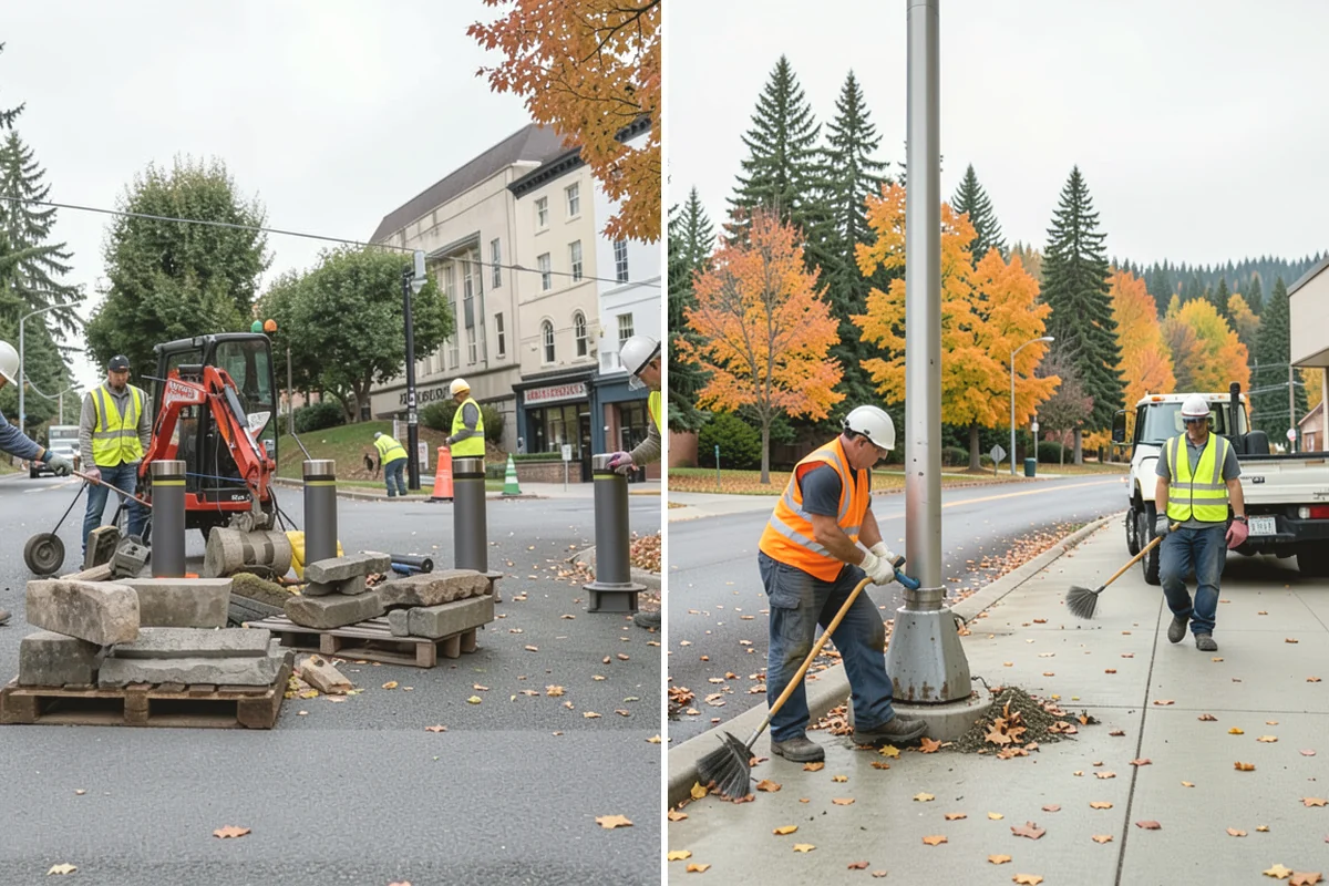 Field Laser Grading in Duvall, King County, WA - Topographic survey of the existing field surface