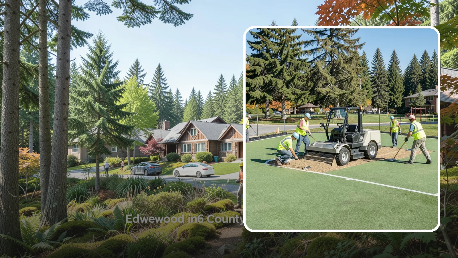 Field Laser Grading in Edgewood, Pierce County, WA - Precision laser grading that reestablishes engineered slopes for positive drainage and level play.