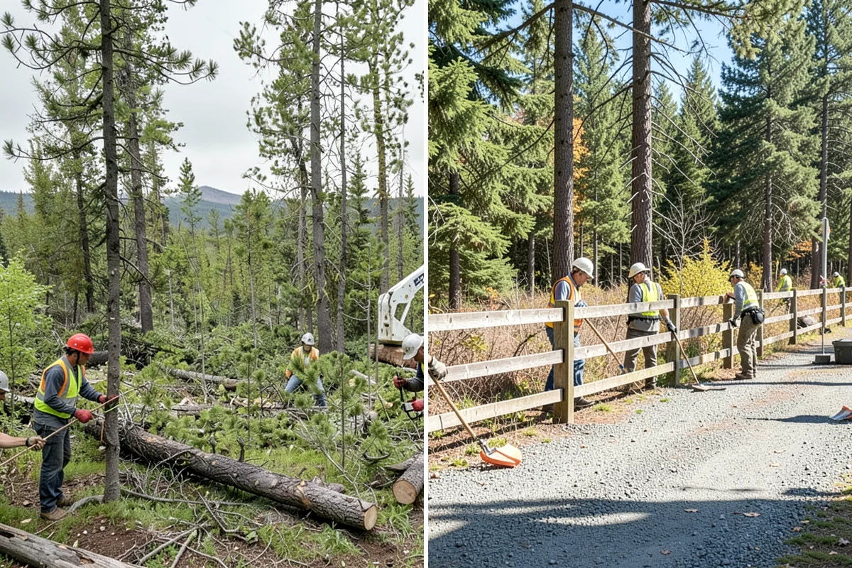 Field Laser Grading in Fircrest, Pierce County, WA - Topographic survey of the existing field surface
