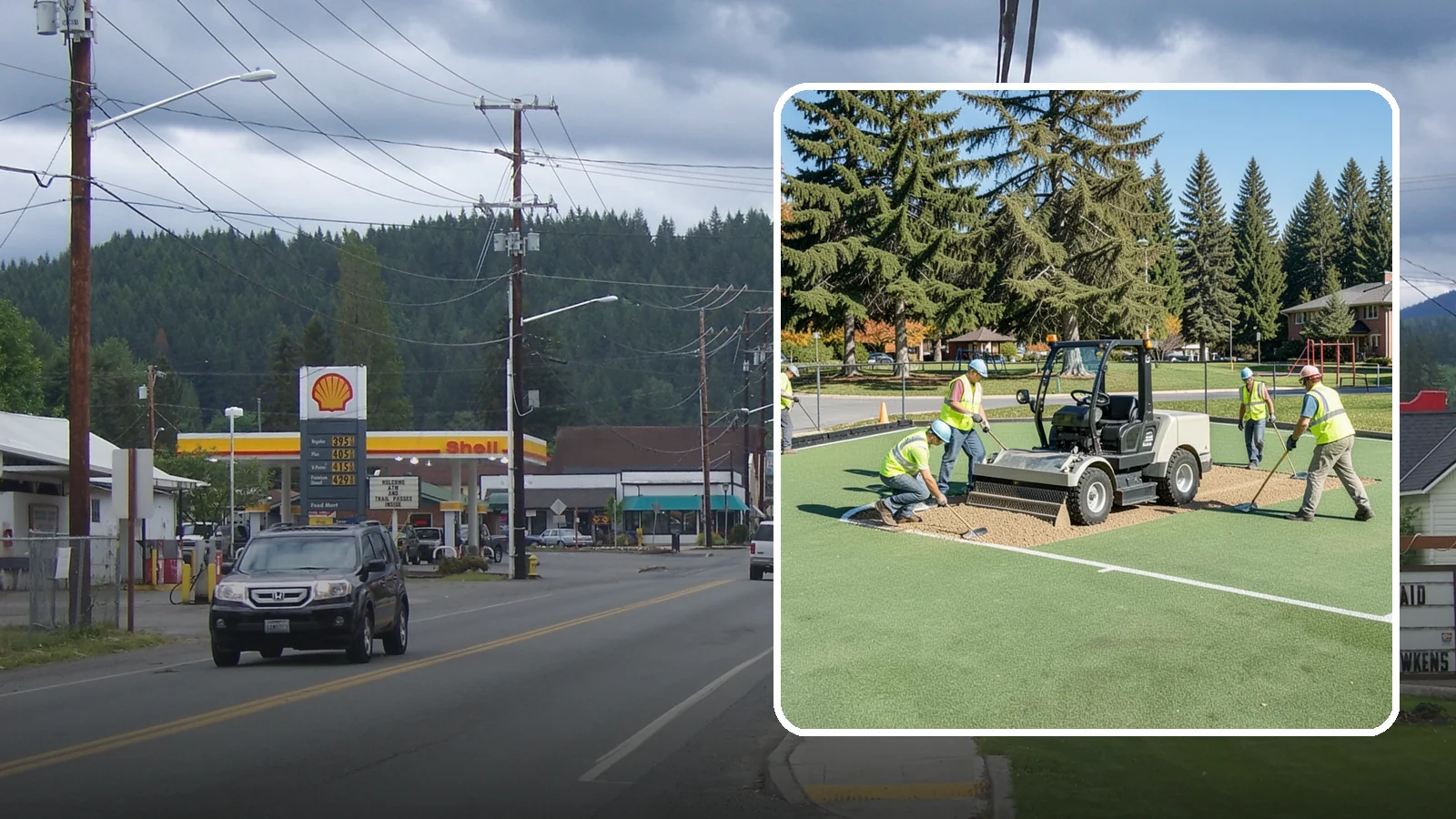 Field Laser Grading in Granite Falls, Snohomish County, WA - Precision laser grading that reestablishes engineered slopes for positive drainage and level play.