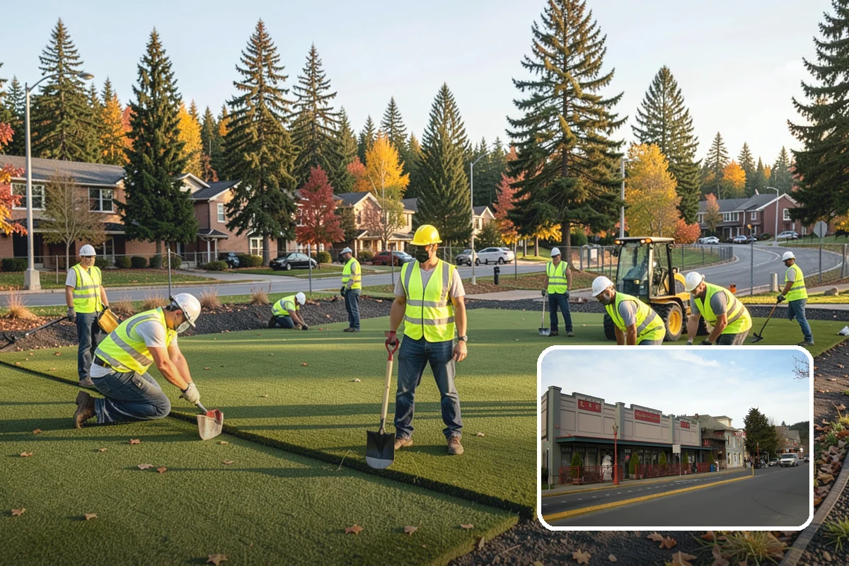 Field Laser Grading in Issaquah, King County, WA - Delivers verifiable positive drainage that shortens field downtime after rain
