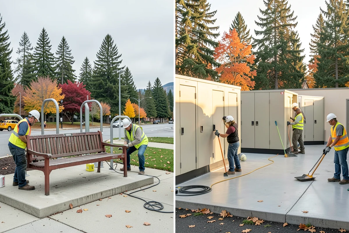 Field Laser Grading in Lakewood, Pierce County, WA - Topographic survey of the existing field surface