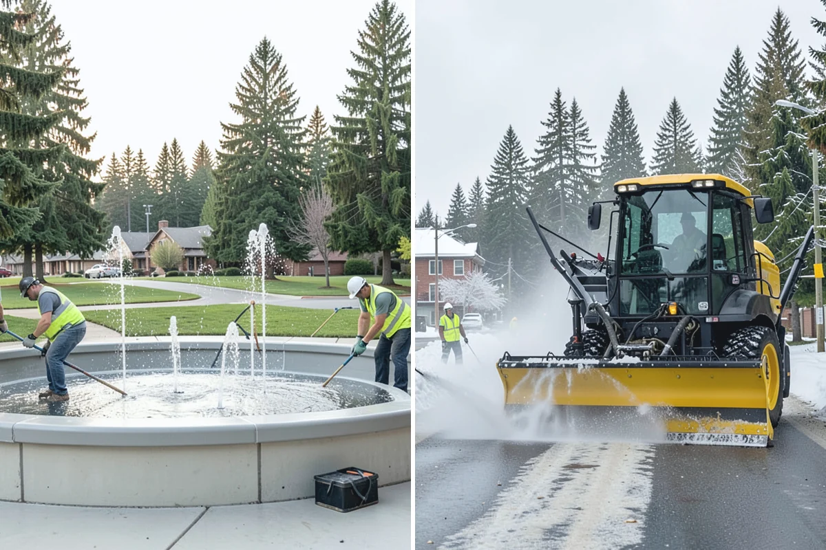 Field Laser Grading in Medina, King County, WA - Topographic survey of the existing field surface