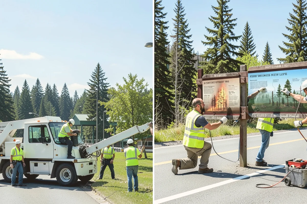 Field Laser Grading in Newcastle, King County, WA - Topographic survey of the existing field surface