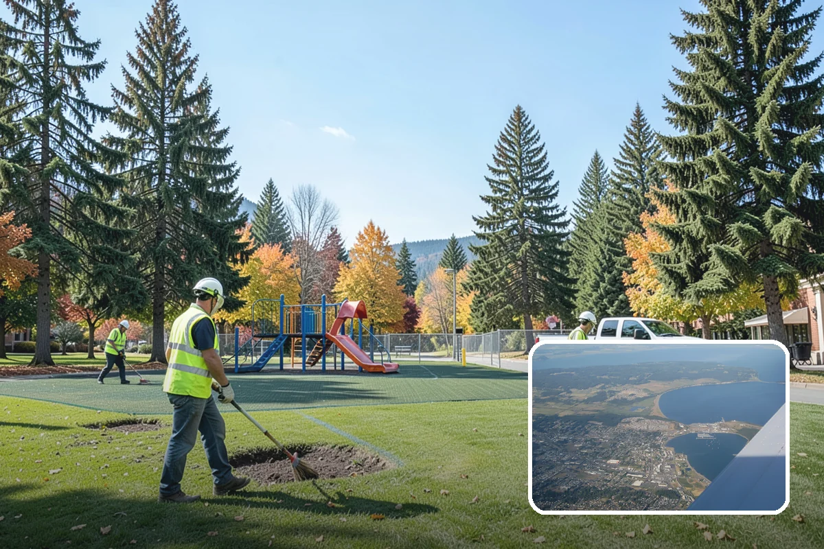 Field Laser Grading in Oak Harbor, Island County, WA - Delivers verifiable positive drainage that shortens field downtime after rain