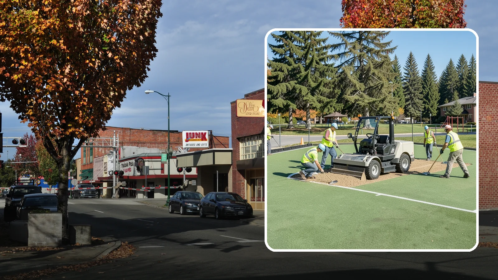Field Laser Grading in Puyallup, Pierce County, WA - Precision laser grading that reestablishes engineered slopes for positive drainage and level play.