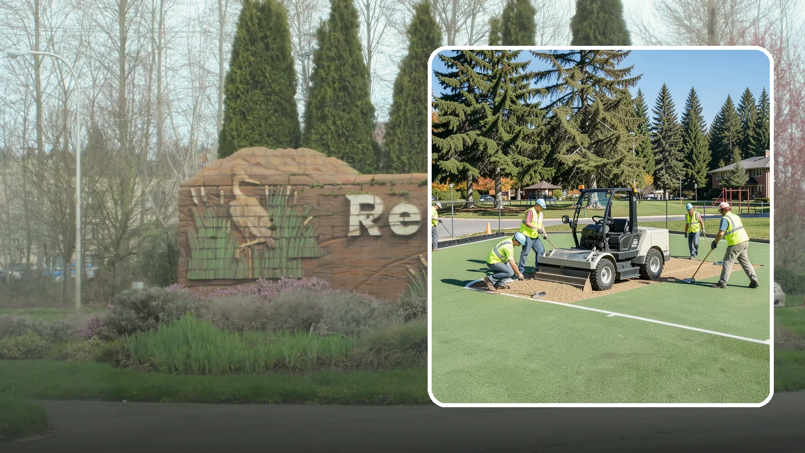 Field Laser Grading in Renton, King County, WA - Precision laser grading that reestablishes engineered slopes for positive drainage and level play.