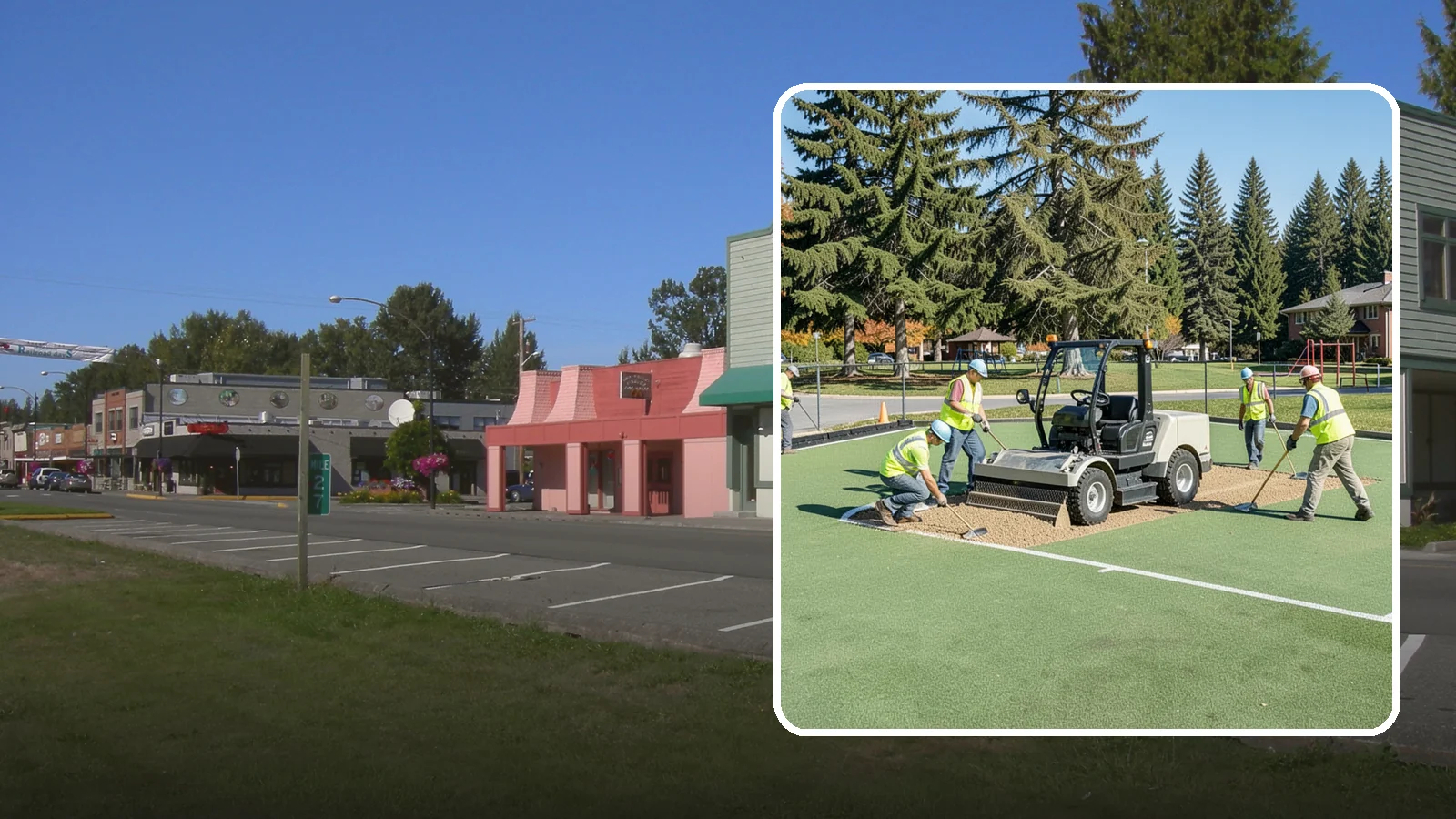 Field Laser Grading in Snoqualmie, King County, WA - Precision laser grading that reestablishes engineered slopes for positive drainage and level play.