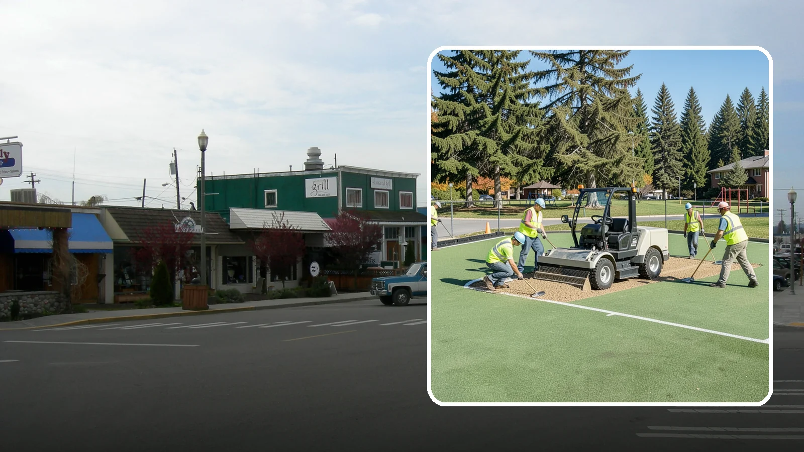Field Laser Grading in Stanwood, Snohomish County, WA - Precision laser grading that reestablishes engineered slopes for positive drainage and level play.