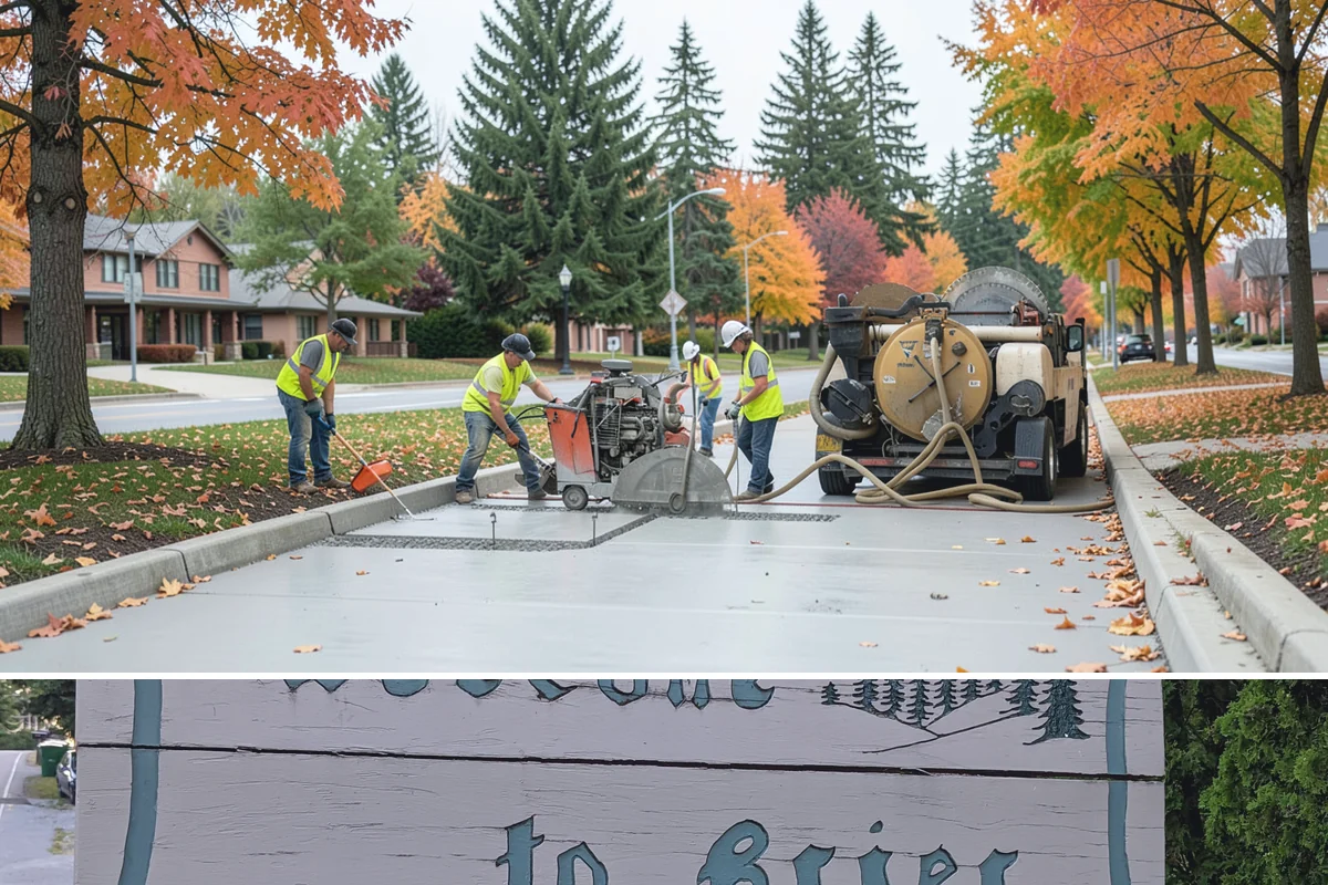 Field Line Marking in Brier, Snohomish County, WA - Base layouts are set in early spring before the season, with re-marks recurring through the active play months.